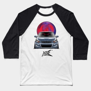 hyundai accent stanced denim blue Baseball T-Shirt